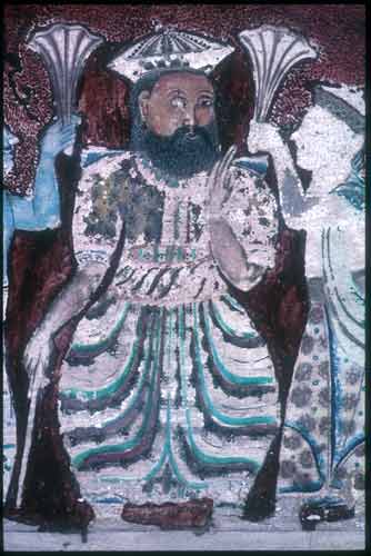 Painting of a Kandyan chieftain